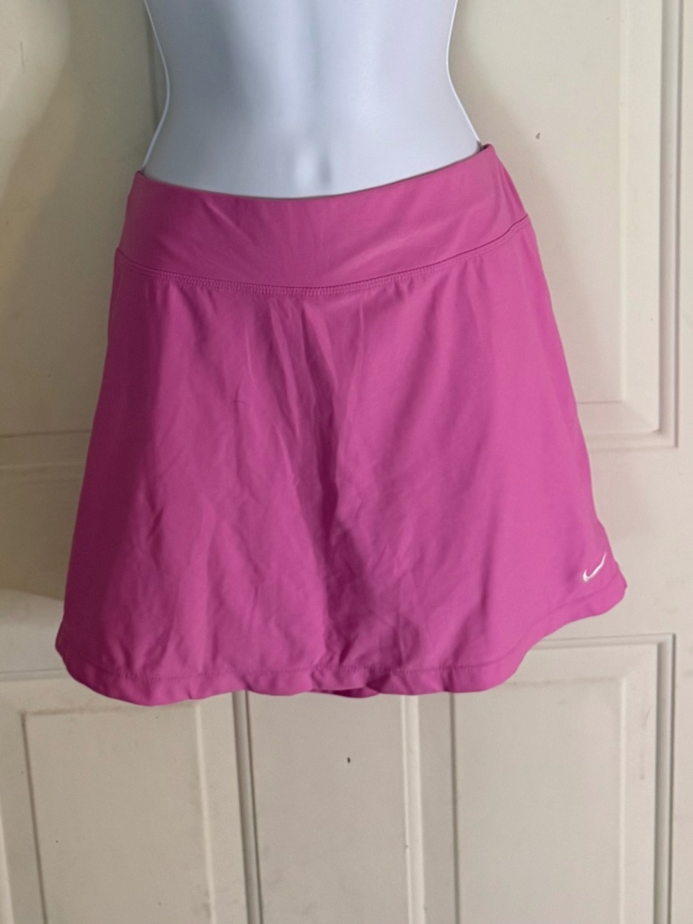 Nike Pink Tennis Skirt Built In Shorts Size Medium Athletic Skort